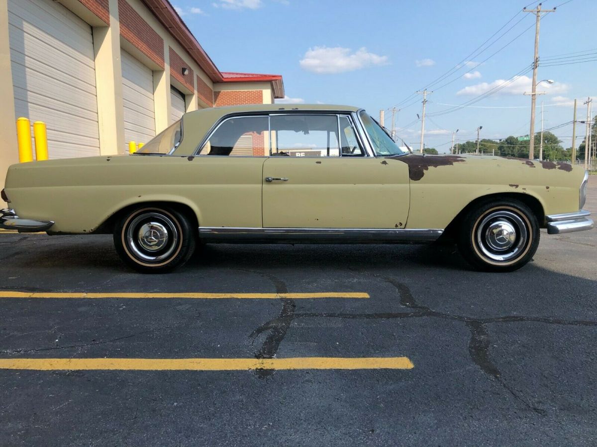 1961 mercedes 220se coupe rare 4 speed ac car