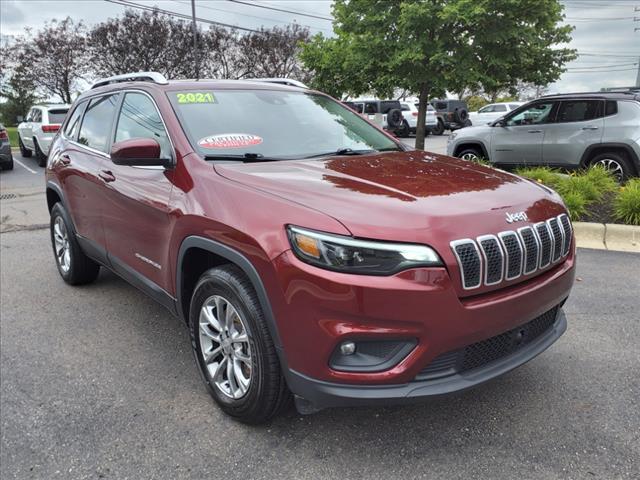 2021 jeep cherokee latitude lux