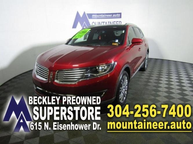 2016 lincoln mkx reserve awd reserve 4dr suv for sale in beckley, west virginia