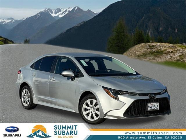 2020 toyota corolla le