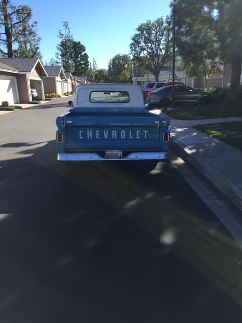 1962 chevrolet c10 pickup hot rod shop truck with bags and custom exhaust