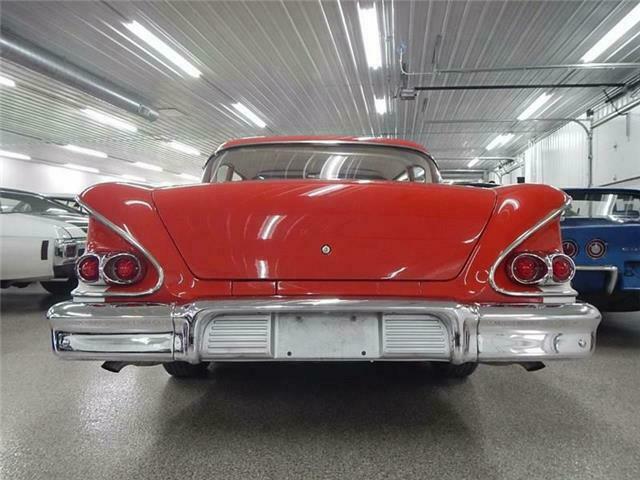 1958 chevrolet delray 96784 miles red&wh 348 4-speed manual
