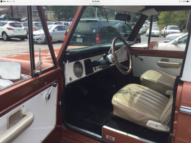 1975 bronco restored 302/c-4 automatic, 4x4 nice early bronco