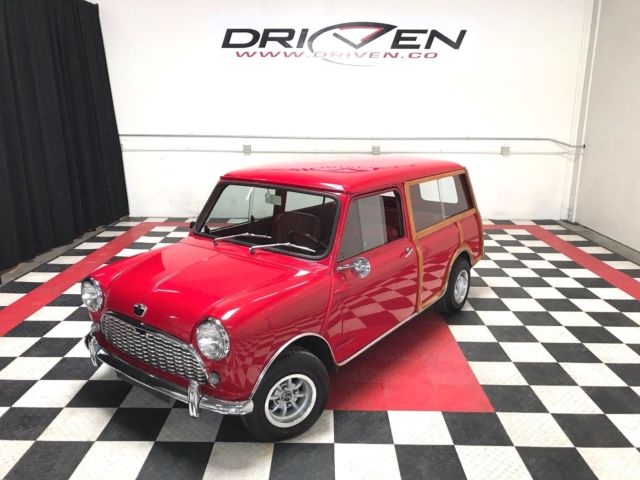 1966 austin mini countryman mark 1 woodie classic morris cooper traveller video