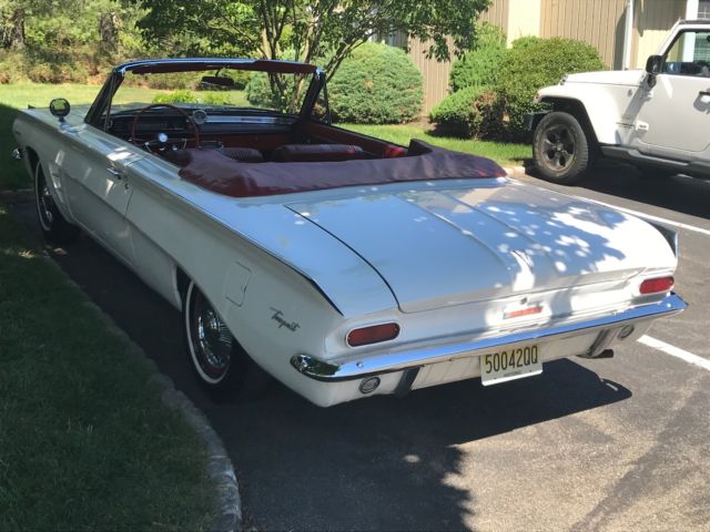 1962 pontiac tempest convertible all original 4spd, 4bbl, factory tach