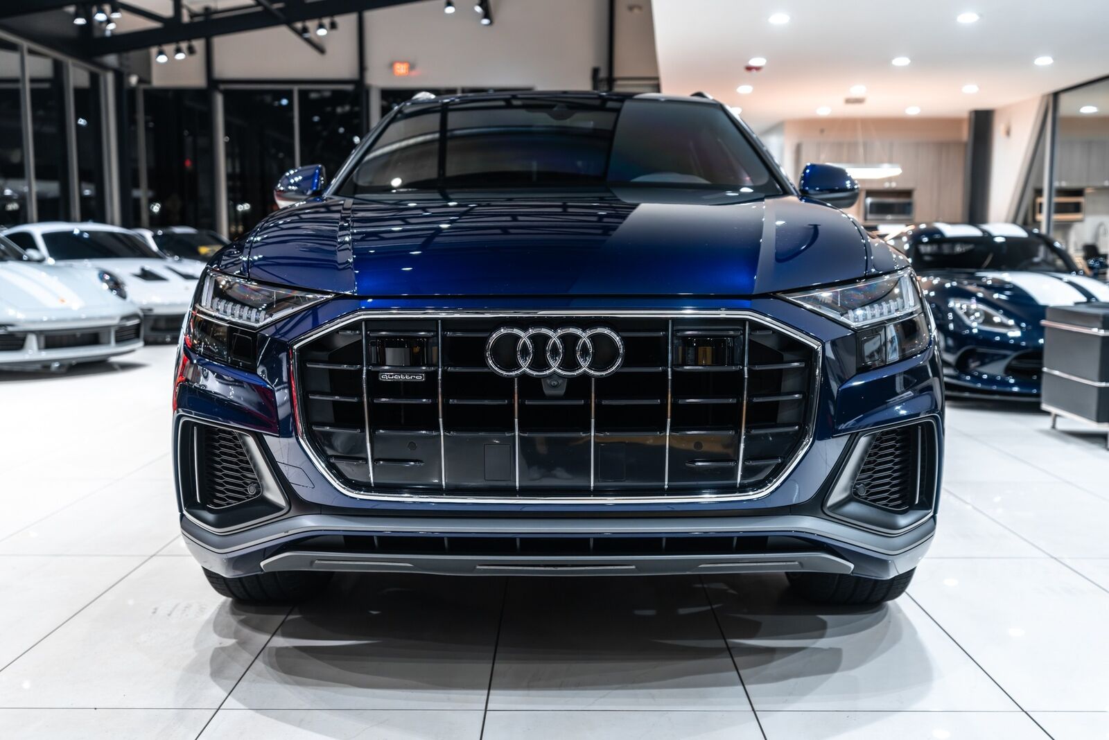 2021 audi q8 quattro premium plus suv executive pkg! htd + cool