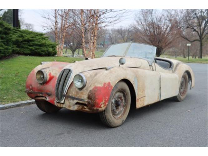 1952 jaguar xk120 in astoria, new york