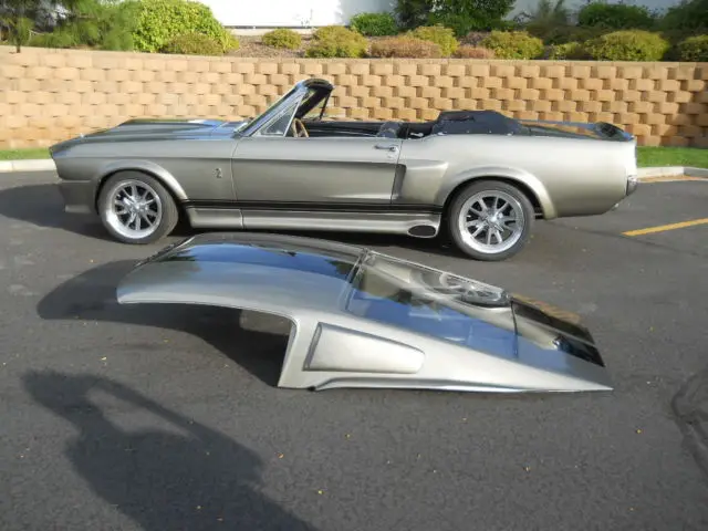 1967 68 shelby mustang eleanor convertible roadster with removable fastback roof