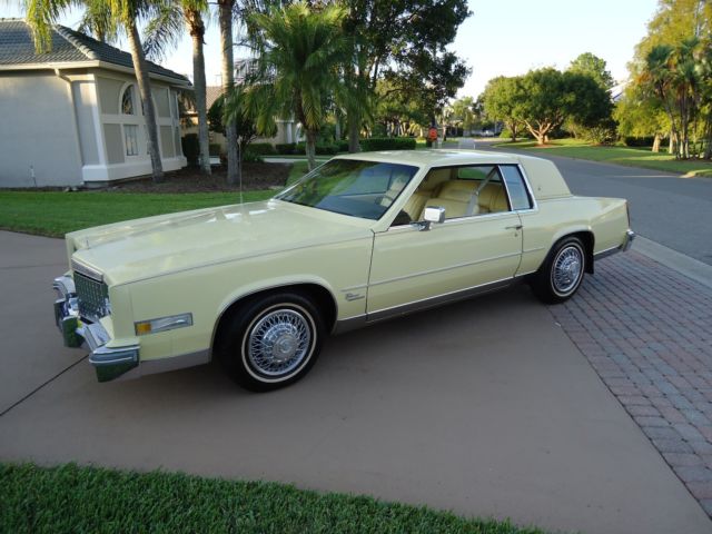 1980 cadillac eldorado -absolutely gorgeous 52,213 miles - rare color- like new
