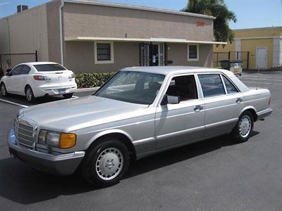 54,000 miles florida garage kept rare like 420sel 560sel 300sel must see!