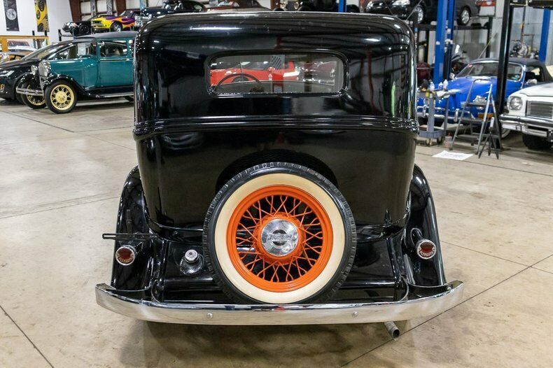 1933 plymouth 4-door deluxe 62088 miles black sedan 190ci inline-6 manual