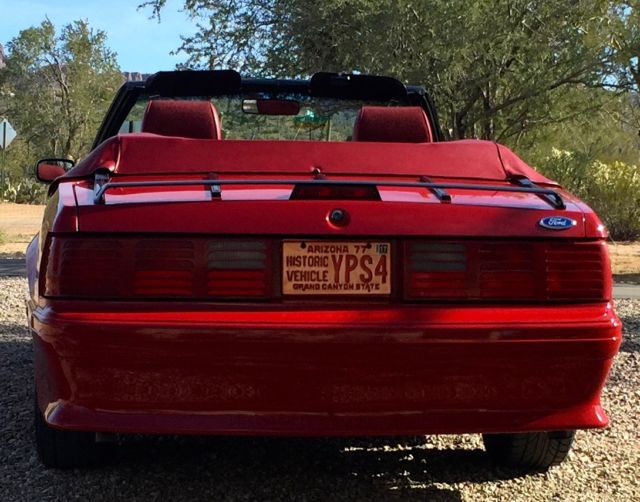 1989 mustang gt convertible 5spd 16k original miles mint mint mint!!!