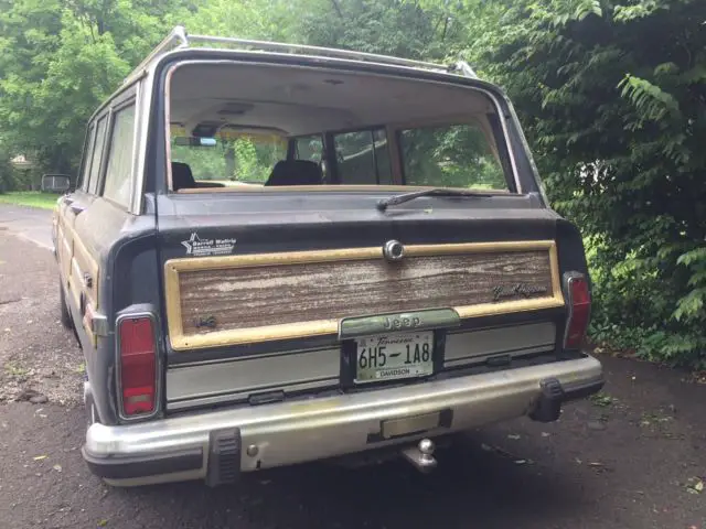 1990 jeep grand wagoneer rare restore new tires southern 4x4 project ac woody
