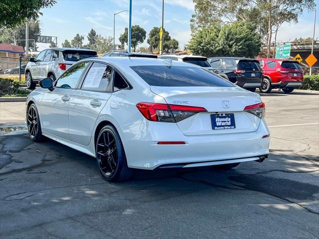 2022 honda civic sport
