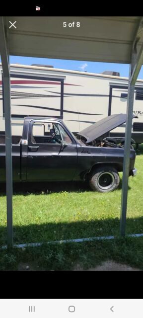 the truck was a project truck and will need paint and work but does run and driv