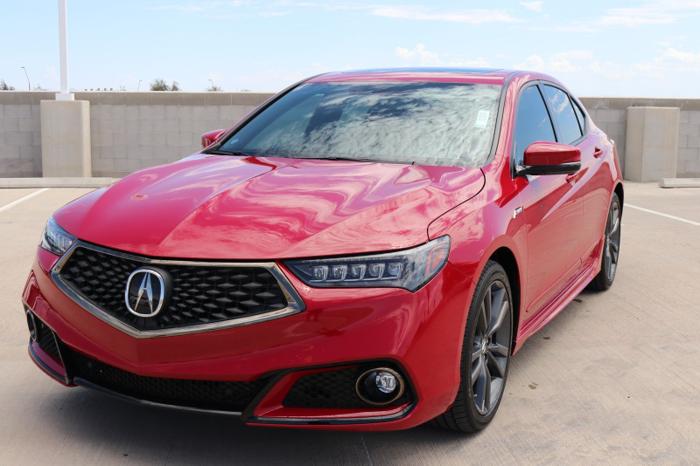 certified 2019 acura tlx v6 w/ technology & a-spec pkg tempe, az 85284 for sale in tempe, arizona