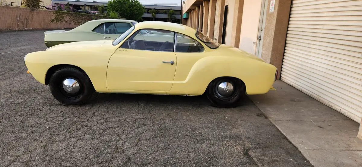 1965 volkswagen karmann ghia coupe yellow karmann ghia