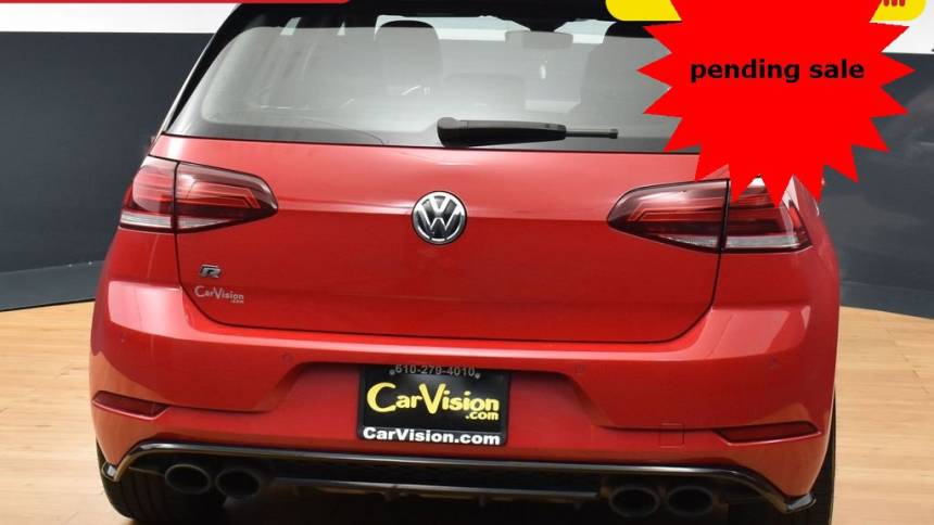 2018 volkswagen golf r 4motion