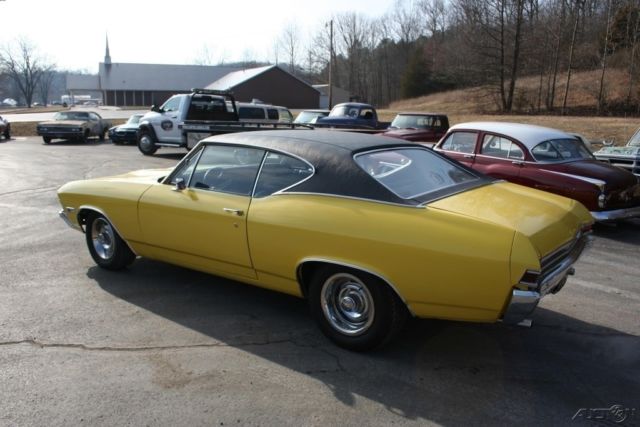 1968 chevrolet chevelle malibu 2 door hardtop 327 auto