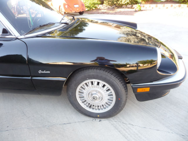 1988 alfa romeo graduate spider quadrifoglio