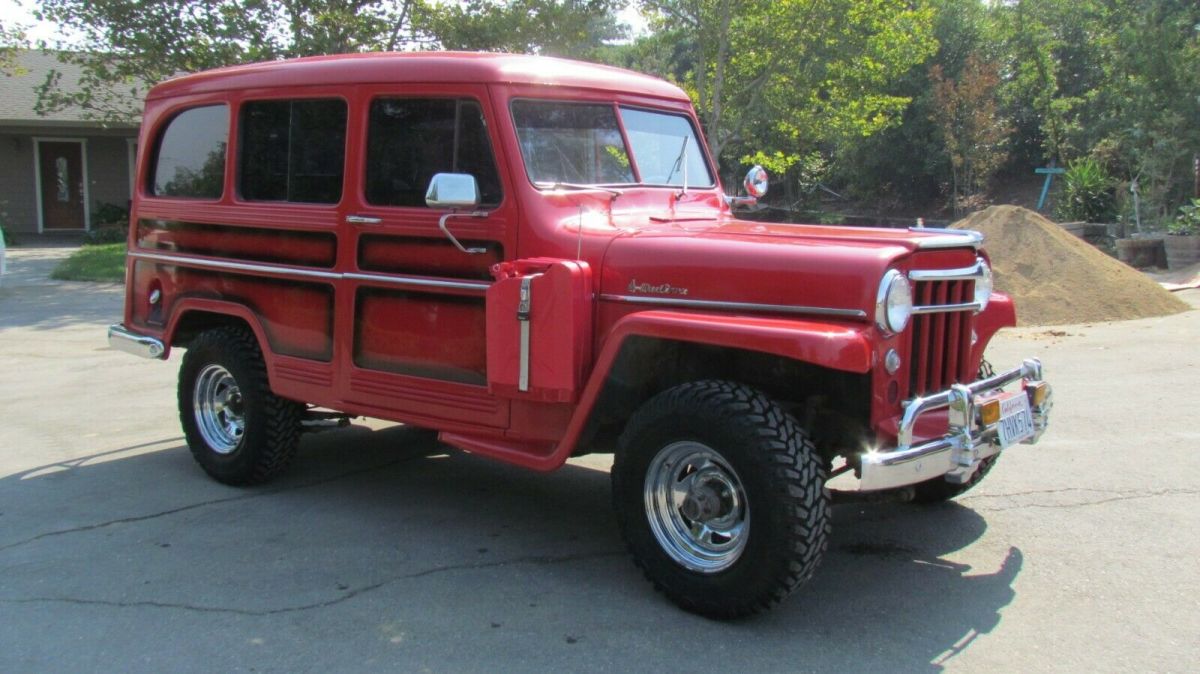 1956 wills jeep wagon rust free, original hurricane motor, super nice truck!!