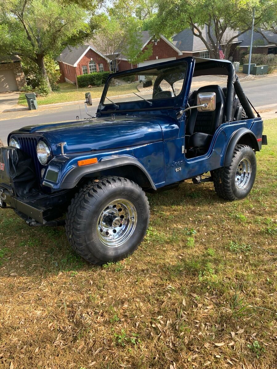 1976 jeep cj blue
