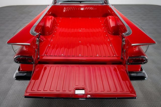 1959 chevrolet el camino red hardtop 502 v8 5 speed manual