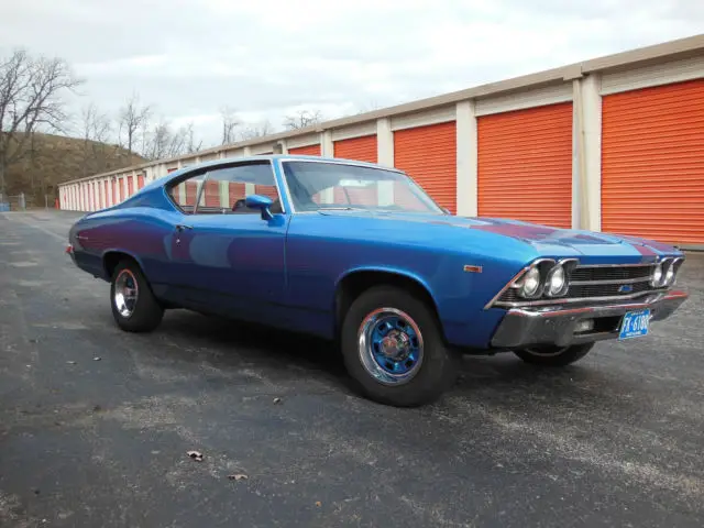 1969 chvrolet chevelle malibu 20k miles ss hood 350 ci fully rebuilt 2.73 ratio
