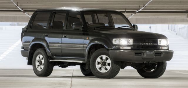 1990 toyota land cruiser turbo diesel hdj81 -- triple lockers and factory winch!