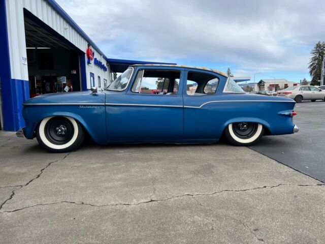 1959 studebaker lark coupe blue rwd automatic