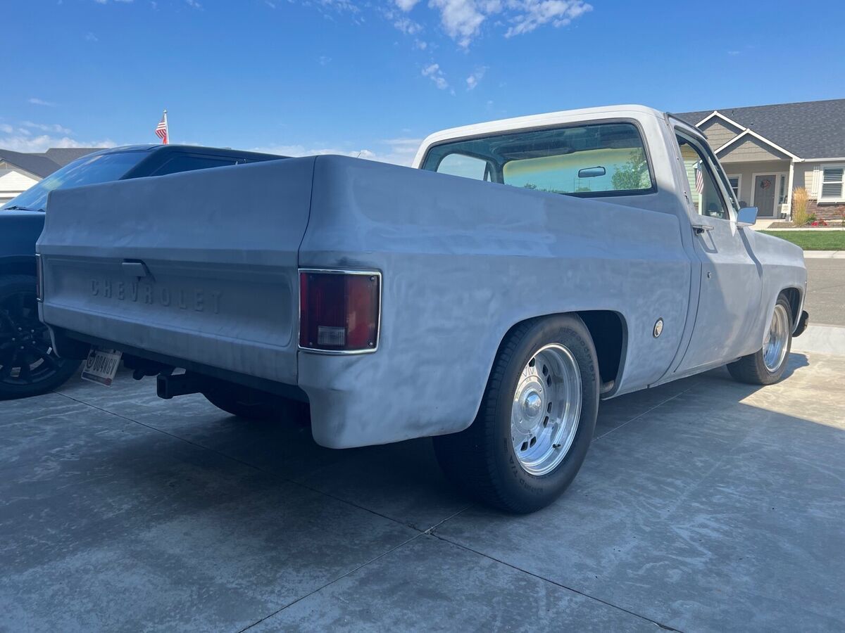 1978 gmc sierra pickup grey rwd automatic c15