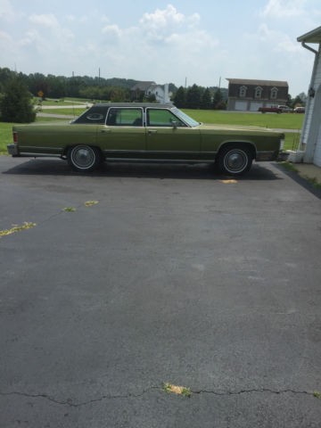 1975 lincoln continental base hardtop 4-door 7.5l