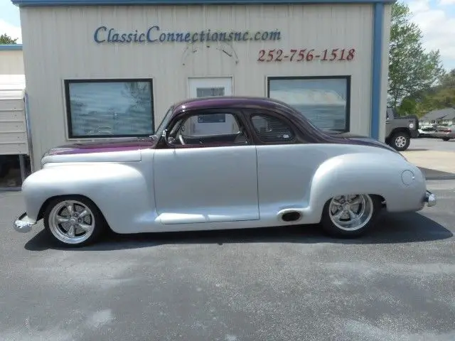 1948 plymouth deluxe 5025 miles silver 350 automatic