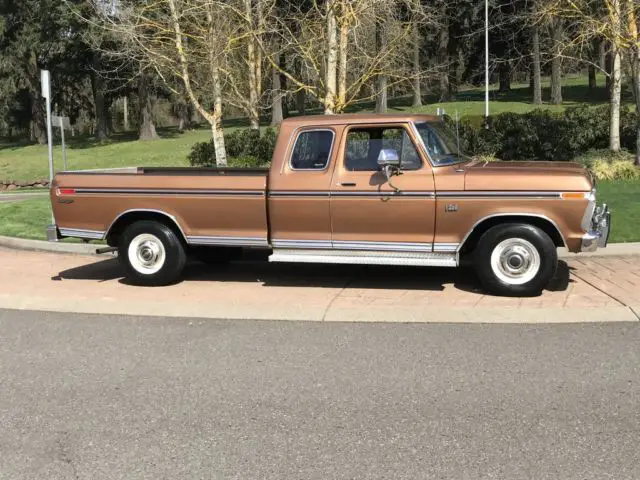 1974 ford f-250 heavy duty ranger ex-cab 1-owner only 28k all original all stock