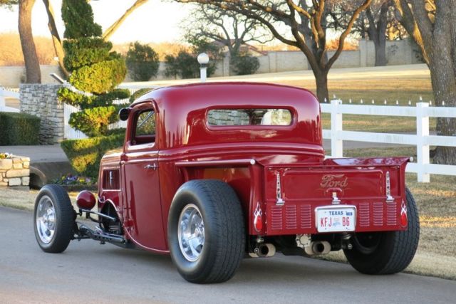 1937 ford pick-up strret rod supercharged v-8