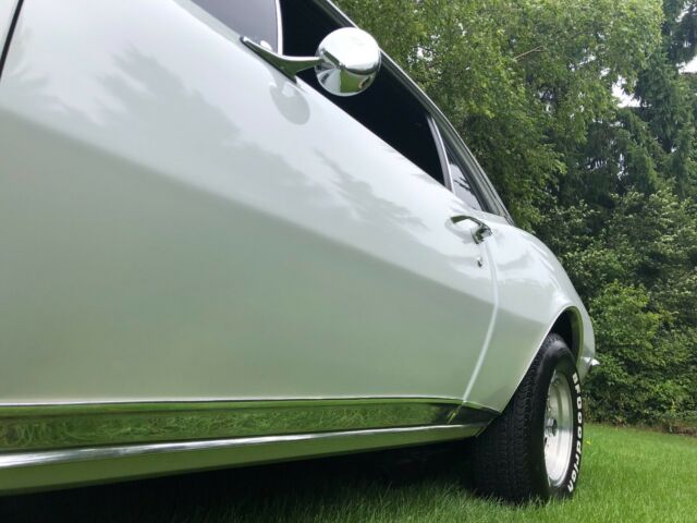 1967 chevrolet camaro show muscle car auto new white glacier paint 68 69