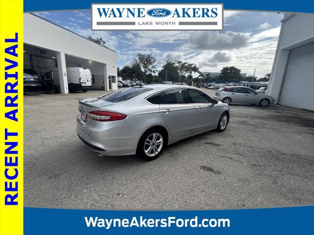 2018 ford fusion se