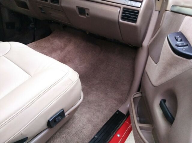 restored 1992 ford bronco xlt with service records spare tire owners manual