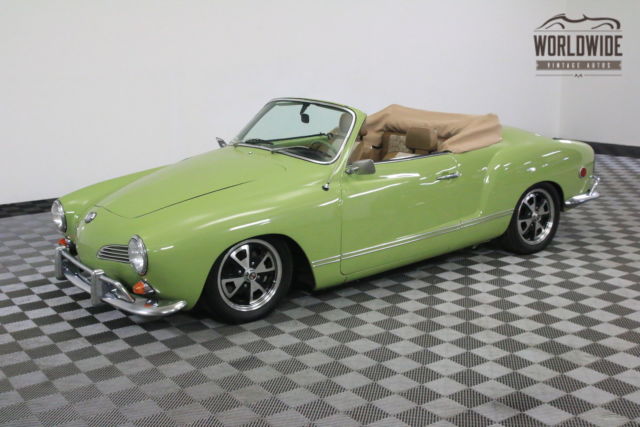 1969 green rebuilt 1600 cc engine original dash!