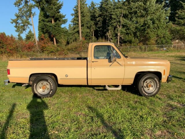 1977 chevy pickup 2500 454 ac camper special 88k original miles no reserve