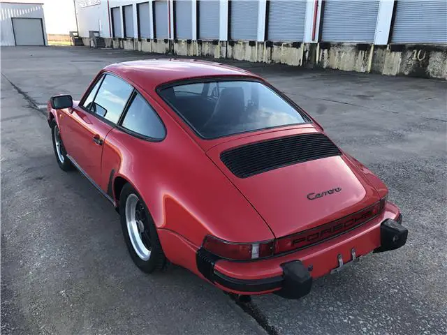 1985 porsche 911 euro carrera