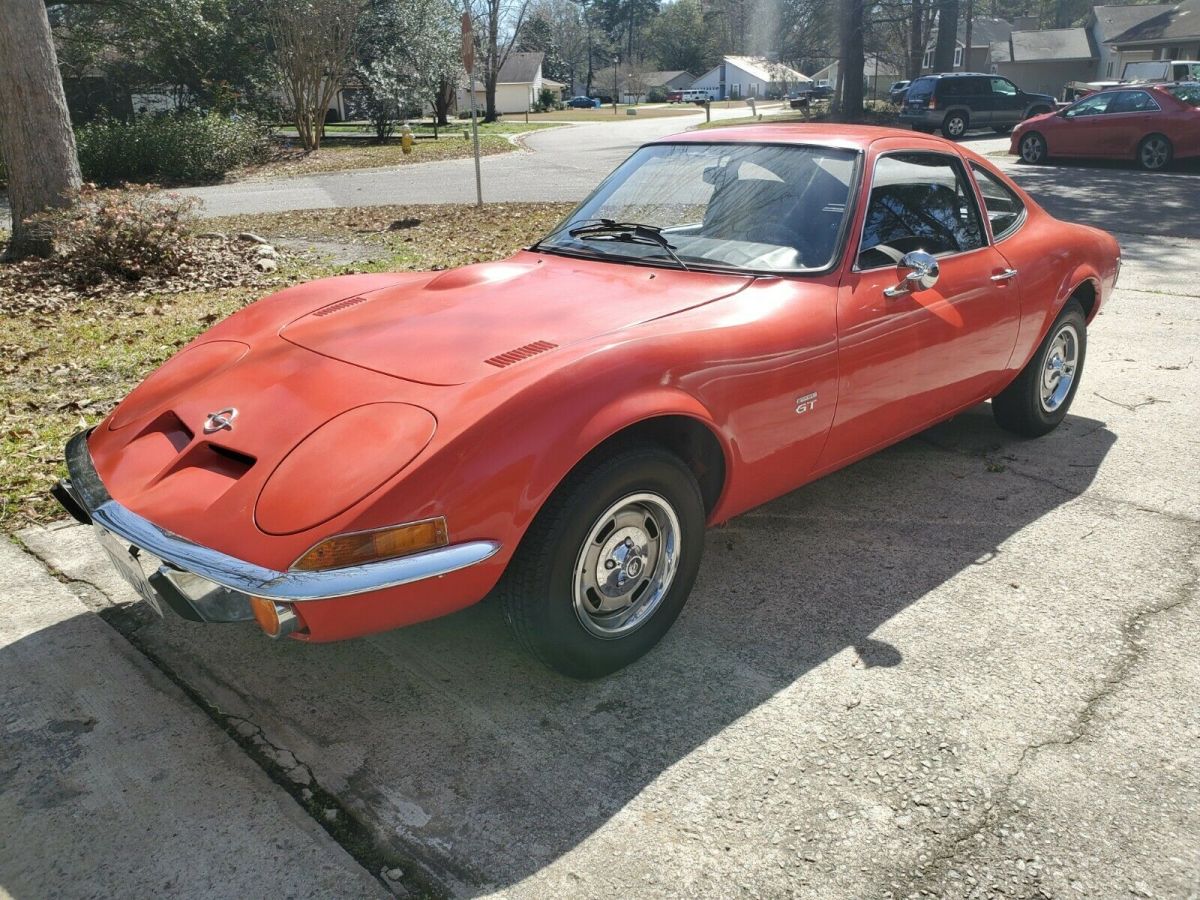 1970 opel gt, 2 owners, 1.9lt with automatic transmission