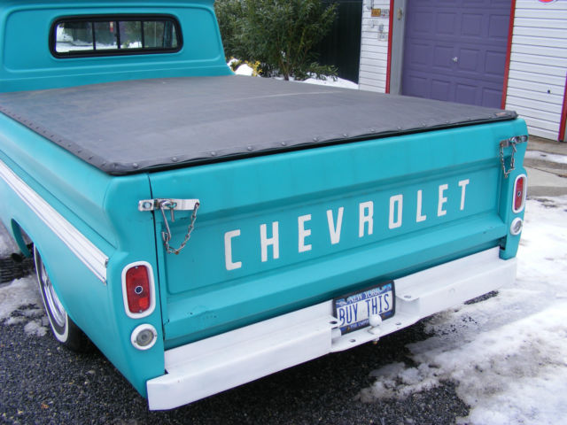 1966 chevy c-10 pickup truck.. 6 cyl.. .. hot rod.. rat rod.. custom