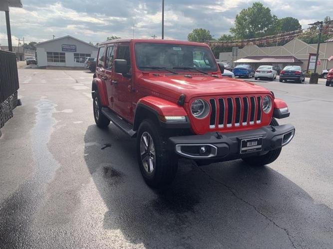 used 2018 jeep wrangler unlimited sahara williamstown, wv 26187 for sale in williamstown, west virginia
