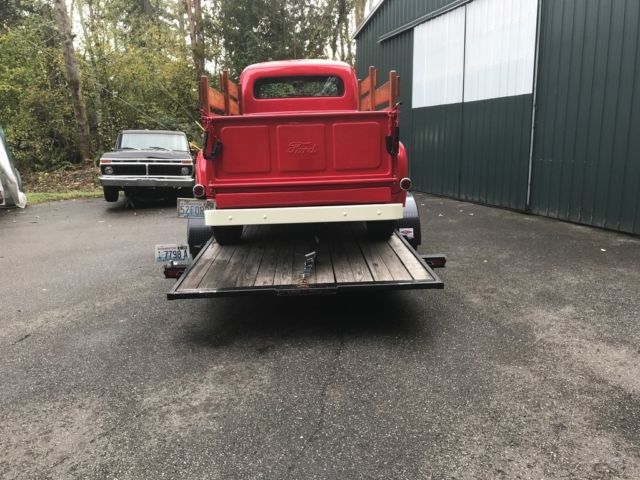 1952 used manual pickup truck