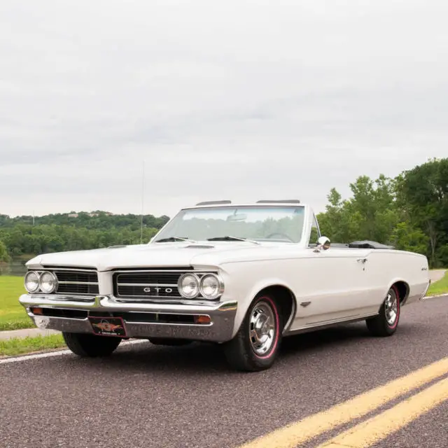 1964 pontiac gto tribute convertible, recent restoration, 4-speed manual