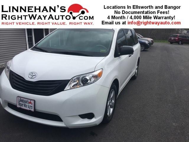 2013 toyota sienna l 7-passenger l 7-passenger 4dr mini-van for sale in bangor, maine