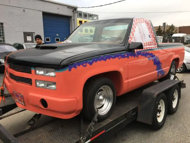 90 gmc sierra/chevy silverado custom restorod 454 4spd show truck only 100mi