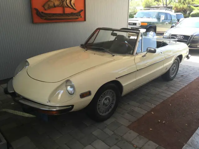 1974 alfa romeo spider veloce convertible
