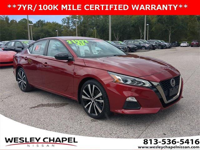 2021 nissan altima sr fwd